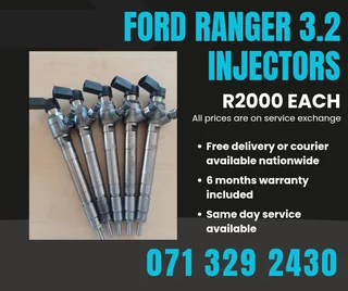 Ford Ranger 3.2 Injectors For Sale With Warranty Included