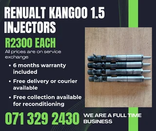 Renualt Kangoo 1.5 Injectors For Sale With Warranty