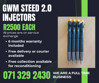 Gwm 2.0 Steed Injectors For Sale With Warranty Included