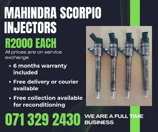 Mahindra Scorpio Injectors For Sale With Warranty Included