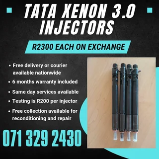 Tata Xenon 3.0 Injectors For Sale With Warranty