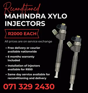 Mahindra Xylo Injectors For Sale With Warranty Included