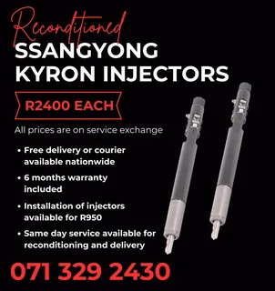 Ssangyong Kyron Injectors For Sale With Warranty Included