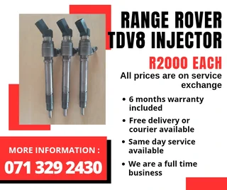 Range Rover Tdv8 Injectors And Pumps For Sale