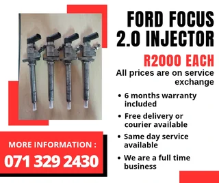 Ford Focus 2.0 Injectors For Sale With Warranty