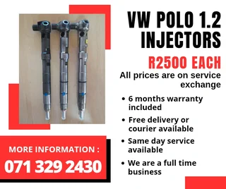 Vw Polo 1.2 Injectors For Sale With Warranty Included