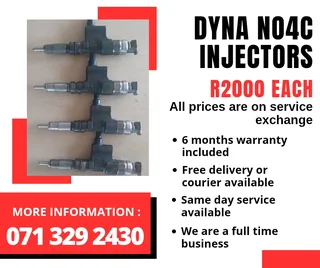Dyna No4c Injectors For Sale With Warranty