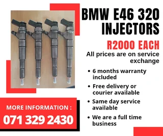 Bmw E46 320d Injectors For Sale With Warranty