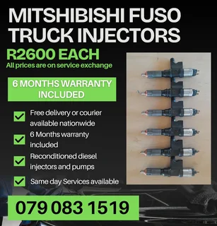 Mitshubishi Fuso Truck Injectors For Sale With Warranty