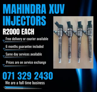Mahindra Xuv Injectors For Sale With Warranty Included