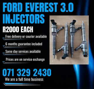 Ford Everest 3.0 Injectors For Sale With Warranty
