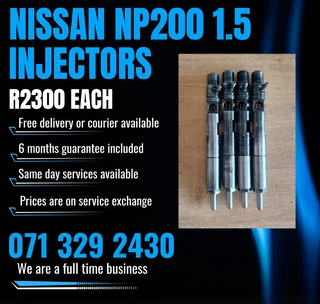 Nissan Np200 1.5 Injectors For Sale With Warranty Included