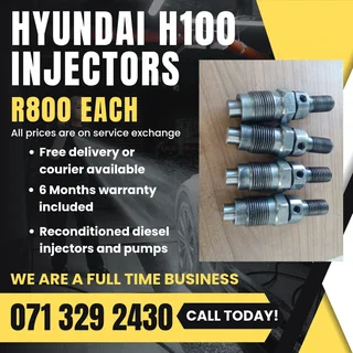 Hyundai H100 Injectors For Sale With Warranty Included