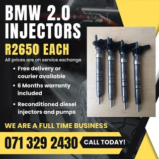 Bmw 2.0 Injectors For Sale With Warranty Included