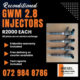 Gwm 2.8 Injectors For Sale With Warranty Included