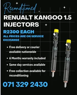 Renualt Kangoo 1.5 Injectors For Sale With Warranty