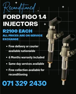 Ford Figo 1.4 Injectors For Sale With Warranty