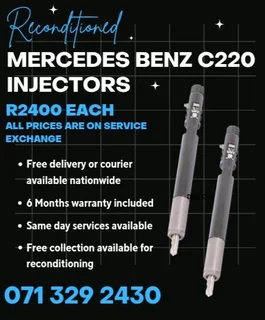 Mercedes Benz C220 Injectors For Sale With Warranty