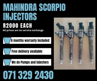 Mahindra Scorpio Injectors For Sale With Warranty Included