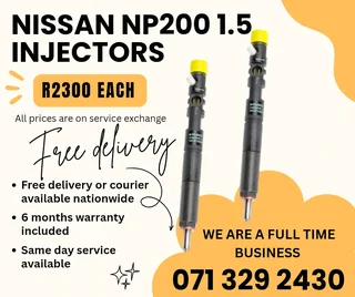 Nissan Np200 1.5 Injectors For Sale With Warranty