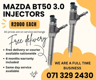 Mazda Bt50 3.0 Injectors For Sale With Warranty Included
