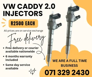 Vw Caddy 2.0 Injectors For Sale With Warranty Included
