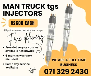 Man Truck Tgs Diesel Injectors For Sale With Warranty Included
