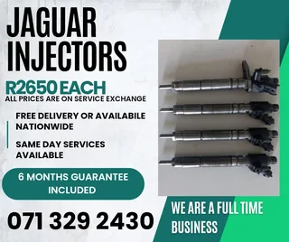 Jaguar Injectors For Sale With Warranty Included