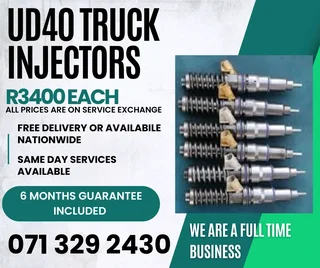 Ud40 Truck Injectors For Sale With Warranty Included
