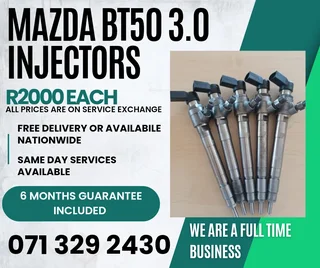 Mazda Bt50 3.2 Injectors For Sale With Warranty