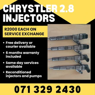 Chrystler 2.8 Injectors For Sale With Warranty Included