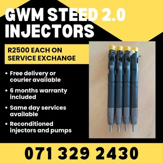 Gwm Steed 2.0 Injectors For Sale With Warranty