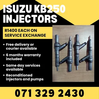 Isuzu Kb250 Injectors For Sale With Warranty Included