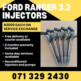 Ford Ranger 3.2 Injectors For Sale With Warranty Included