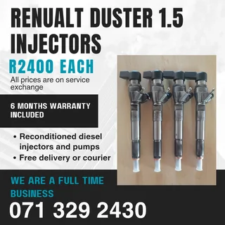 Renualt Duster 1.5 Injectors For Sale With