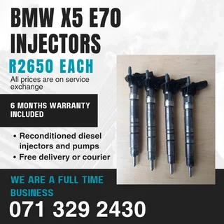 Bmw X5 E70 Injectors For Sale With Warranty Included