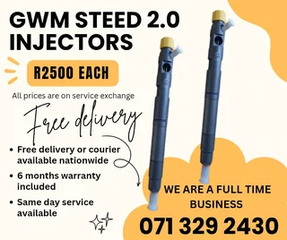 Gwm 2.0 Steed Injectors For Sale With Warranty