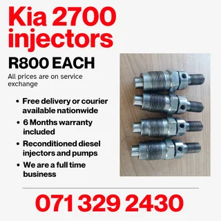 Kia 2700 Injectors For Sale With Warranty Included