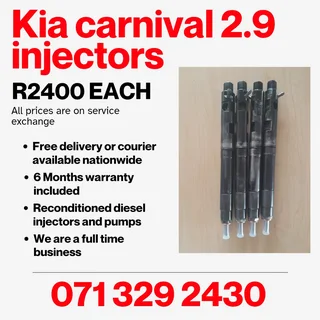 Kia Carnival 2.9 Injectors For Sale With Warranty