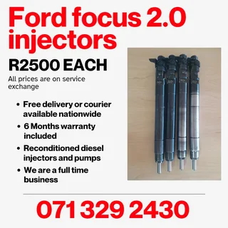 Ford Focus 2.0 Injectors For Sale With Warranty Included