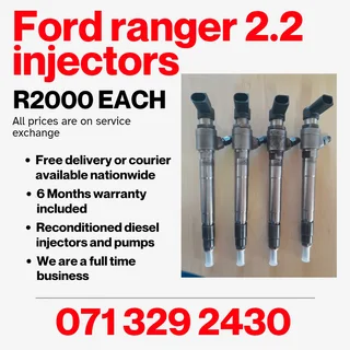 Ford Ranger 2.2 Injectors For Sale With Warranty Included