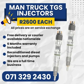 Man Truck Tgs Injectors For Sale With Warranty