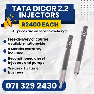 Tata Dicor 2.2 Injectors For Sale With Warranty Included