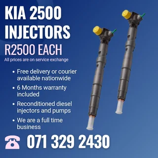 Kua 2500 Injectors For Sale With Warranty Included
