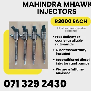 Mahindra Mhawk Injectors For Sale With Warranty
