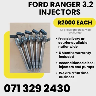 Ford Ranger 3.2 Injectors For Sale With Warranty Included
