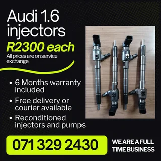 Audi 1.6 Injectors For Sale With Warranty