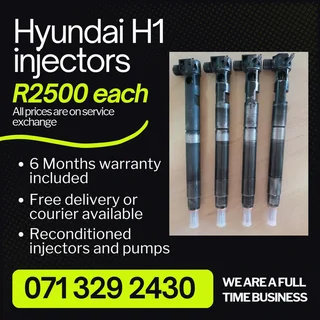 Hyundai H1 Injectors For Sale With Warranty