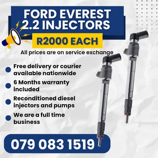 Ford Everest 2.2 Injectors For Sale With Warranty