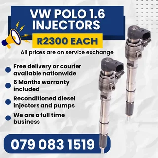 Vw Polo 1.6 Injectors For Sale With Warranty